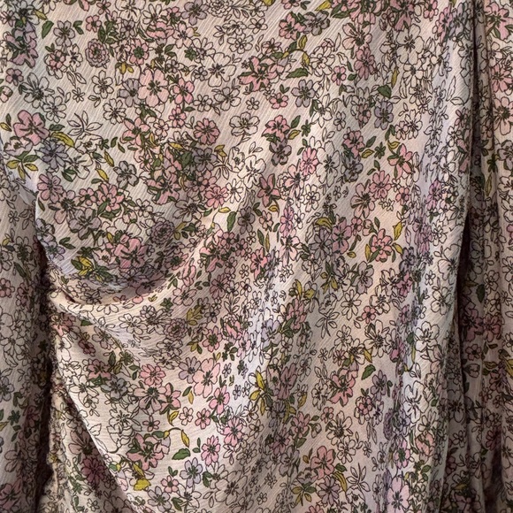 Floral Long Sleeve Dress - Picture 3 of 4